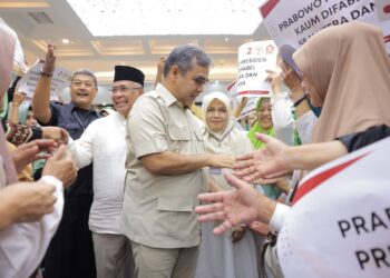 Ribuan Emak-emak dari 540 Majelis Taklim Kota Bandung-Cimahi Deklarasi Dukung Prabowo
