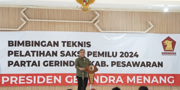 Muzani Beri Pembekalan ke Ribuan Saksi Gerindra di Lampung: Pastikan Prabowo Menang di Setiap TPS