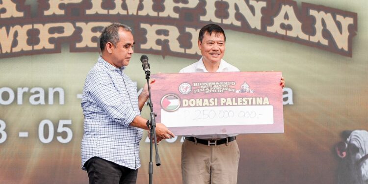 Muzani Hadiri Kontes Sapi APPSI, Singgung Program Makan Siang Gratis Prabowo-Gibran