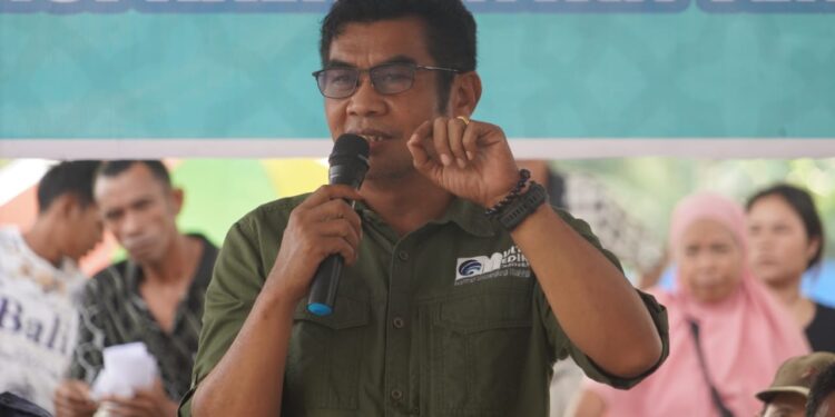 Mewakili Gubernur, Kadis Kominfosantik Agus Siswadi Buka Pasar Murah di Kelurahan Jingah dan Kelurahan Jambu, Kabupaten Barito Utara