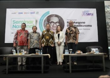 SMSI Gelar Seminar Nasional Usulkan RM Margono Djojohadikusumo Jadi Pahlawan.