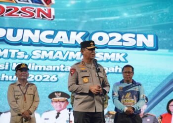 Kapolda Kalteng: O2SN Jadi Ajang Cetak Atlet Muda Berprestasi dan Berkarakter