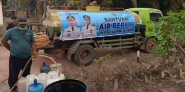 Pemprov Kalteng Salurkan 139.200 Liter Air Bersih ke Sembilan Kabupaten Terdampak Kekeringan